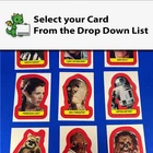 1983 Star Wars: Return of Jedi  TOPPS  Series 2 Stickers- Your Choice of 34-55