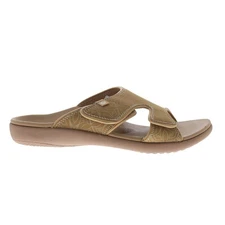 Spenco Kholo Boheme 20280 Womens Brown Synthetic Strap Slides Sandals Shoes