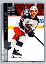 Jack Roslovic 538 2020-21 Upper Deck Columbus Blue Jackets Card