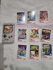 Nintendo Game Boy 1993 Vintage Bubble Gum Container with 9 Trading Cards