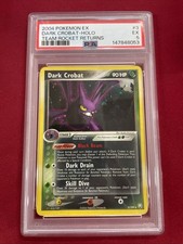 GRADED PSA 5 2004 Pokemon EX Dark Crobat-Holo Team Rocket Returns #3 on eBay