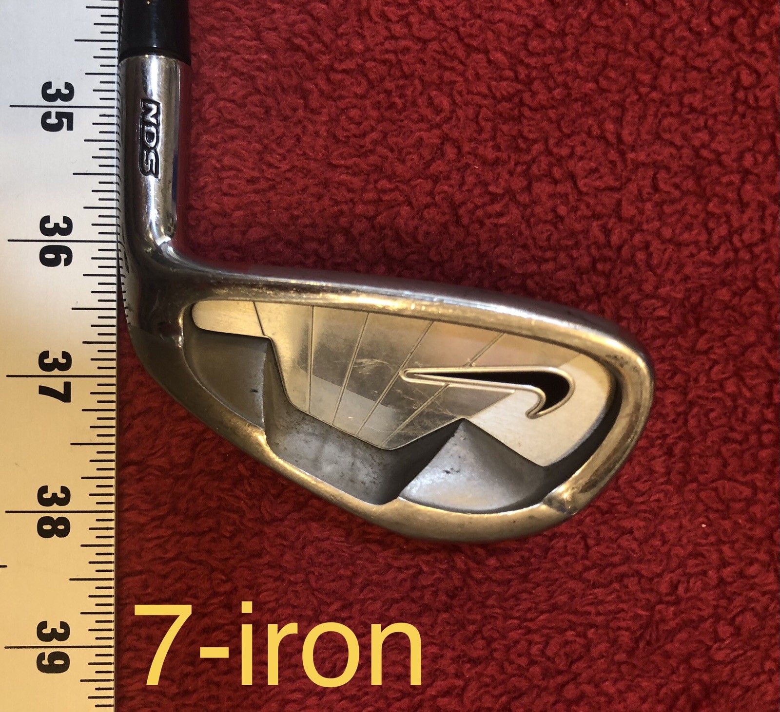 Nike NDS Iron Set 3-PW UNIFLEX True Temper Steel Shafts  All Original Nike Grips