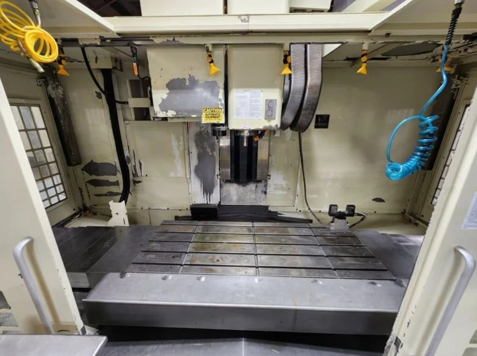 Kitamura Mycenter 7X VERTICAL MACHINING CENTER w 4-Axis table; Fanuc 16iMB Cont - Image 3 of 4