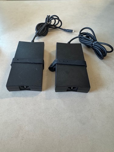 Lot of 2x Dell 130W AC Adapter 4.5mm Small Tip 4 Precision 5520 5530 M20 M60 M70