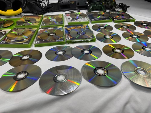✅35 Giochi Xbox ✅3 Controller ✅Mad Catz MC2 Petali Volante Ps1 2 GameCube - Foto 21 di 24