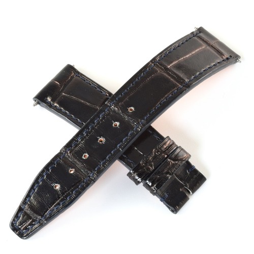 IWC Pilot 36 Black Alligator IW324008 Watch Strap 18mm – 16mm Wide Santoni - Picture 2 of 12