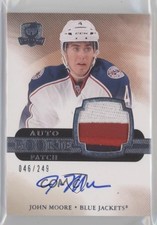 2011-12 Upper Deck The Cup Rookie /249 John Moore #144 Patch Auto 0k70
