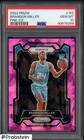2023 Panini Pink Ice Prizm #152 Brandon Miller Hornets RC Rookie PSA 10 GEM MINT