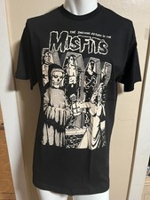 MISFITS  T SHIRT Color BLACK  Size M