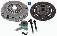 Kupplungssatz Kit Plus CSC Sachs 3000 990 597 242Mm FüR Opel Vivaro X83 Bus Dti