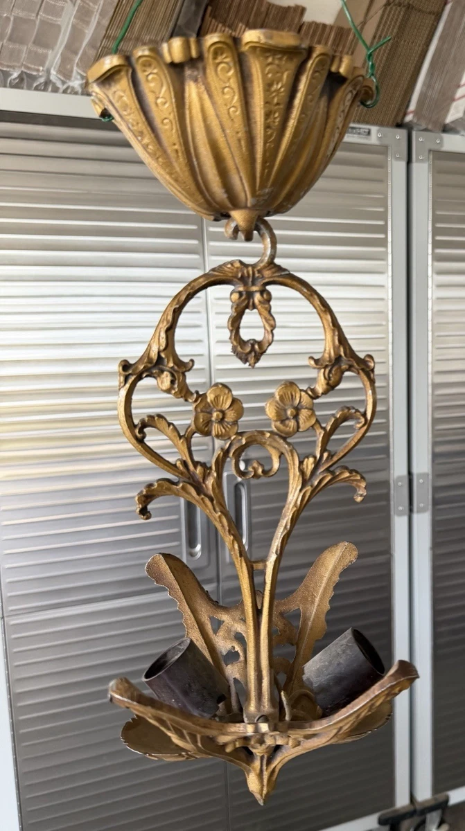 1930s Decade Antique Chandeliers, Sconces & Lighting Fixtures for