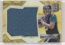 2014 Panini Spectra Rookie Jumbo Jerseys Gold Prizm 15/25 Blake Bortles 06yt