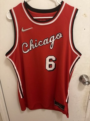 Alex Caruso Size 44 75th Anniversary Chicago Bulls Jersey 