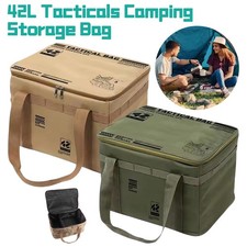 42L Outdoor Storage Box Tactical Camping Storage Bags Large Capacity Insulation