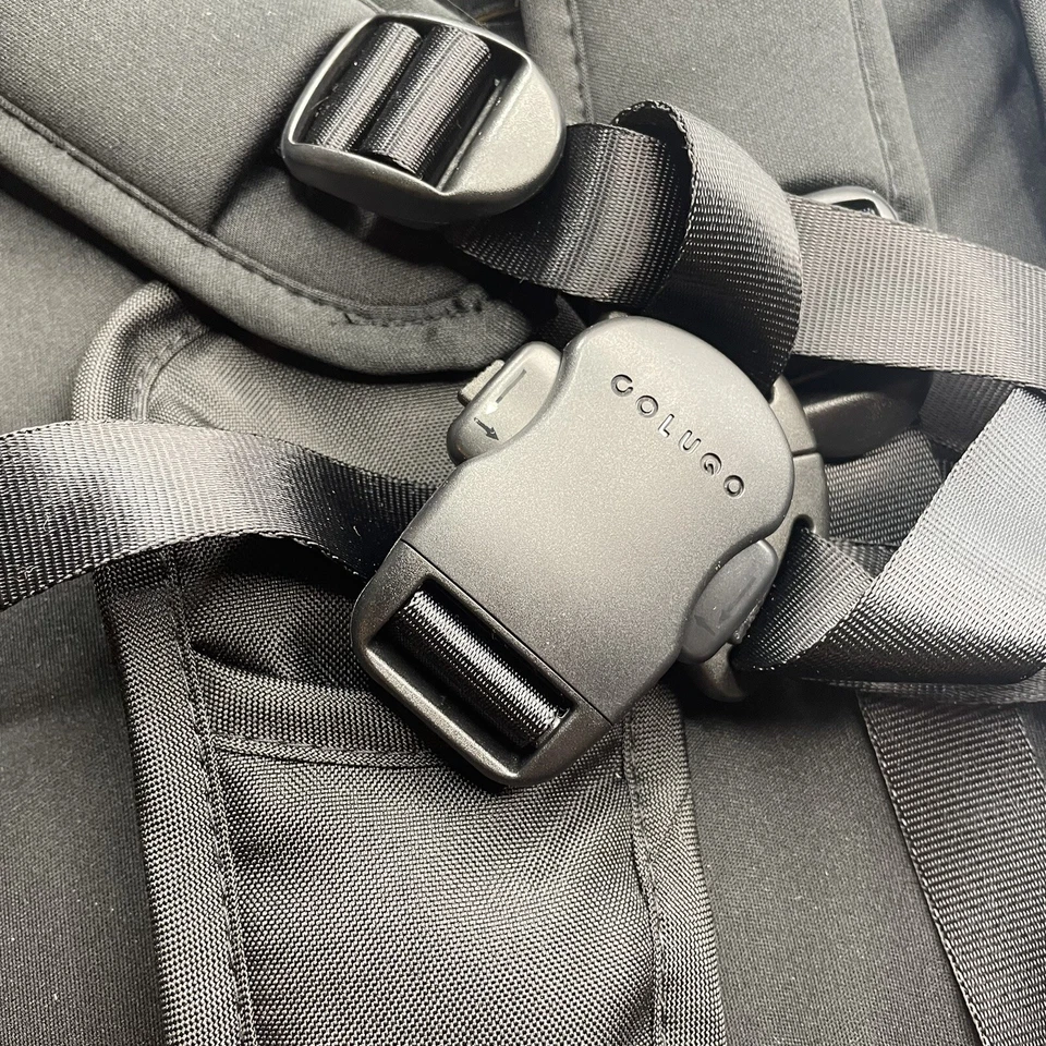 Colugo Arnés Hebilla Capa Confort Repuesto 108 Cochecito Compacto Negro Foto 4 de 4