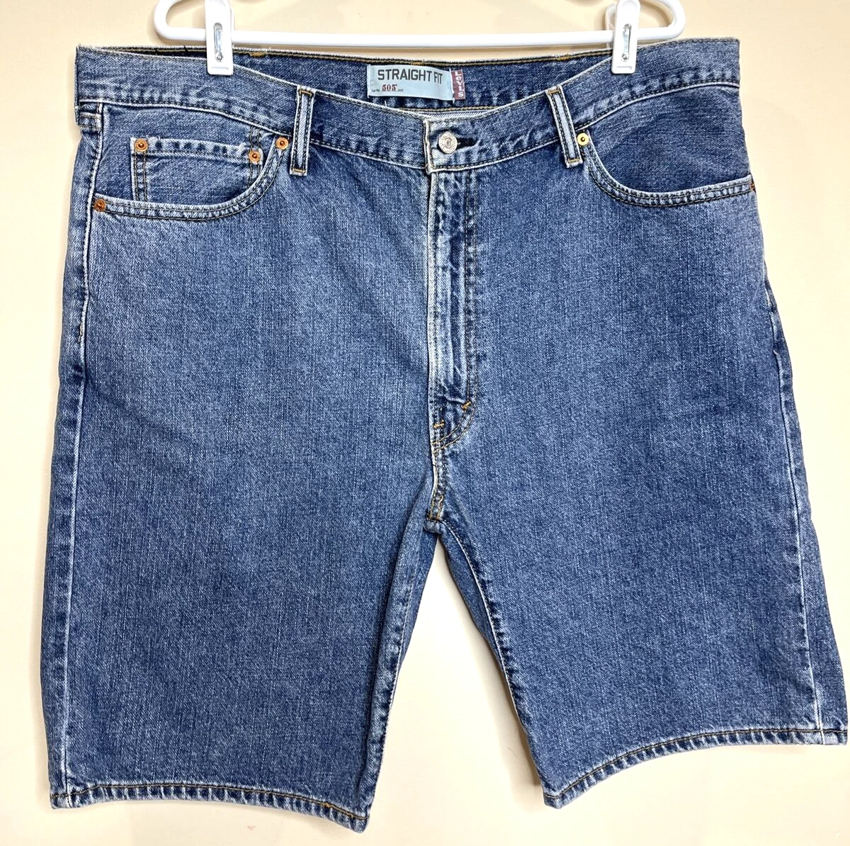 Men's levi 505 jean shorts cheap