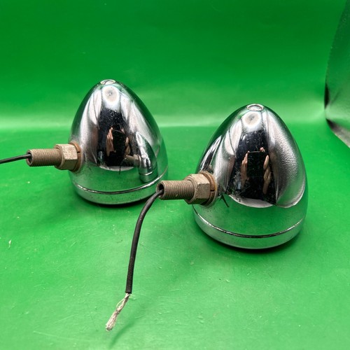 1932 1933 1934 CHEVY Vintage Antique Cowl Driving Parking Lights Hot Rat Rod - Picture 9 of 17