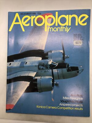 Aeroplane Monthly Magazine December 1981