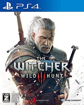 PlayStation PS4 The Witcher 3 Wild Hunt From Japan Japanese Game