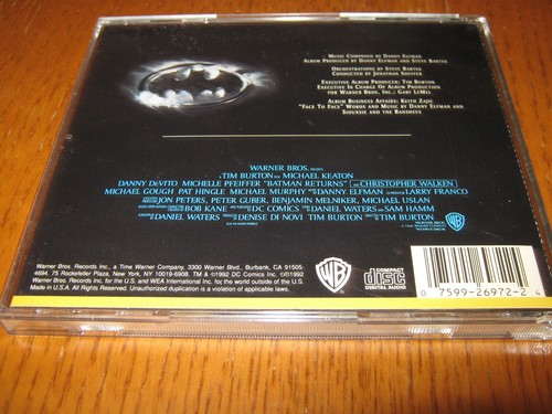 Batman Returns: Original Soundtrack by Danny Elfman - CD (1992) - Foto 6 di 6