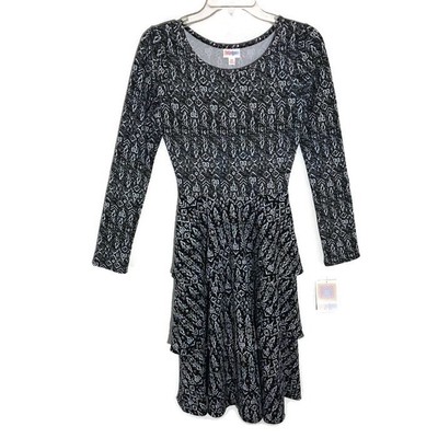 long sleeve lularoe dress