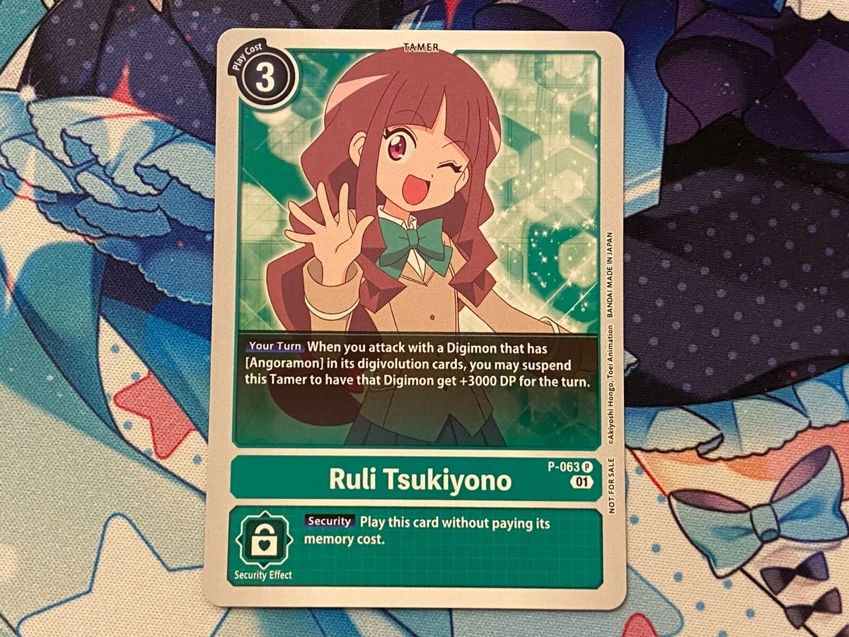 Ruli Tsukiyono Revision Pack - P-063 - NM - Digimon TCG | eBay