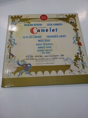 Camelot Original Broadway Cast Soundtrack - LP Vinyl Record 1960 Columbia - Picture 9 of 10