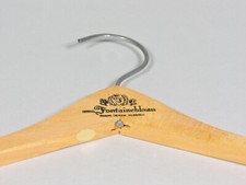 Vintage Wooden Hangar from the Famous Fountainebleau Hotel 1960's RARE