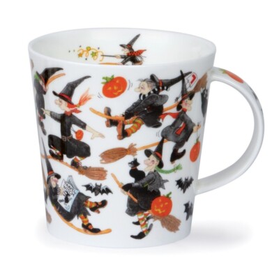 Dunoon Tasse Spellbound broomsticks Hexenbesen Jumbo 0,48l Cairngorm