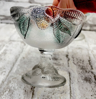 Crystal D Argues Chataignier J.G. Durand Luminarc Fruit Bowl