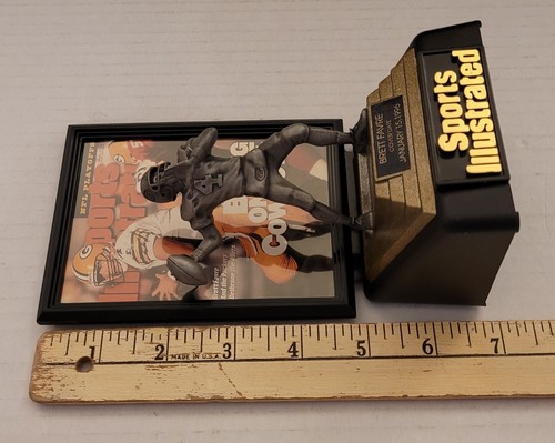 1997 Sports Illustrated BRETT FAVRE Collectible Fine Pewter Figure Series 3 - Picture 6 of 7