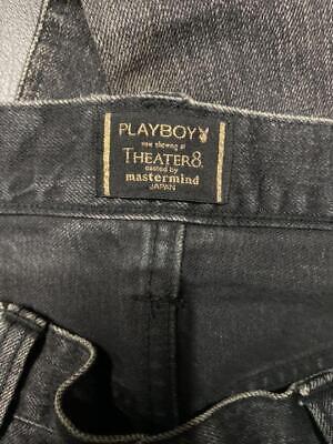 MASTERMIND JAPAN THEATER 8 PLAYBOY Skull Rabbit Denim Pants MASTERMIND JAPAN THEATER 8 PLAYBOY Skull Rabbit Denim Pants