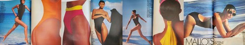 1985 French ELLE magazine Special Fashion Issue Sophie Marceau YASMIN LE BON - Picture 7 of 12