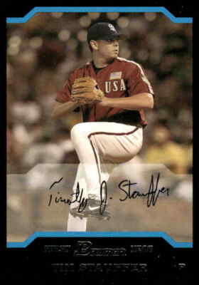 2004 Bowman Draft Picks & Prospects #BDP160 Tim Stauffer