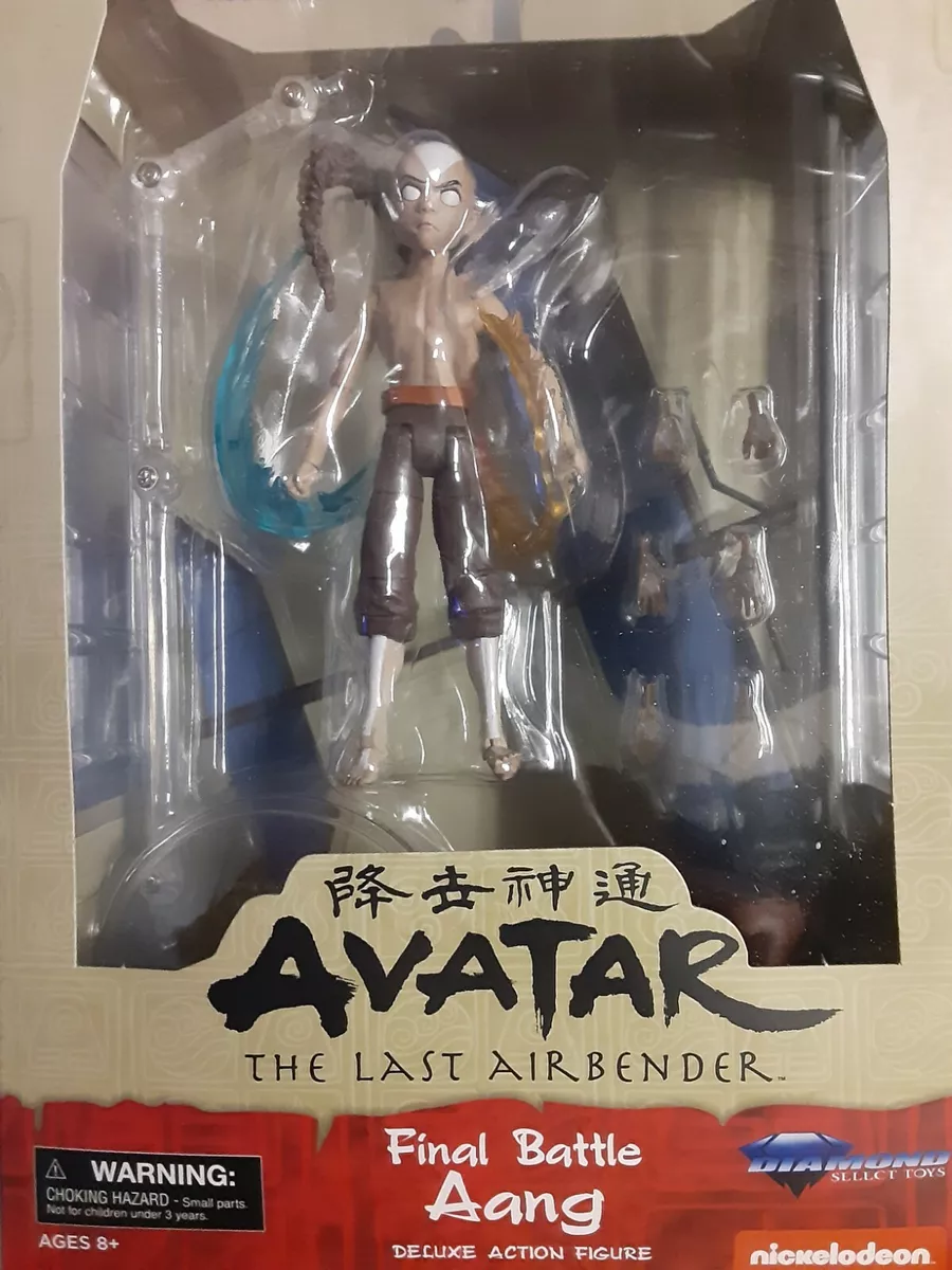 Diamond Select Toys Avatar The Last Airbender: Final Battle Aang Deluxe  Action Figure