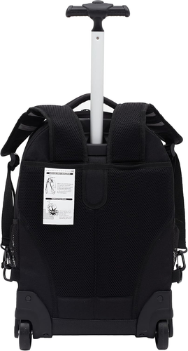 Rolling Backpack, Black, 18 Inch - Picture 6 of 11