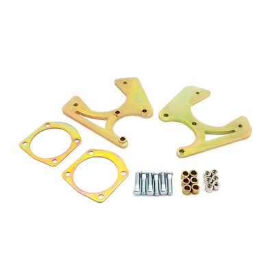 Large GM 10 12 Bolt Rear Disc Conversion Brake Bracket Kit w/ Hardware ...