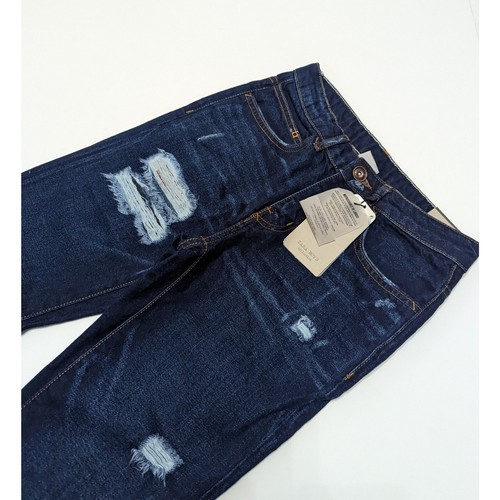 ZARA JOIN LIFE BOYS BLUE DENIM RIPPED JEANS SIZE 10 YEARS - Picture 2 of 12