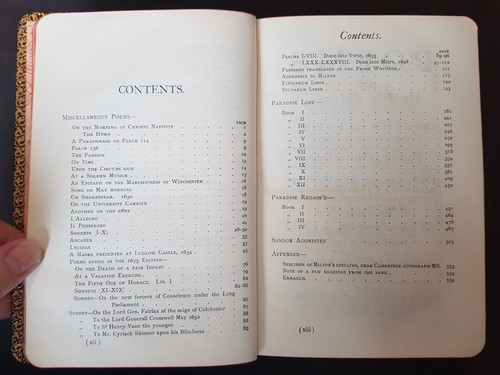 1922 THE POETICAL WORKS OF JOHN MILTON BY BEECHING POEM POETRY PARADISE LOST @ - Picture 16 of 16