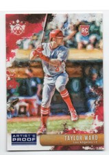 Taylor Ward 2019 Panini Diamond Kings Blue Artist's Proof Rookie RC