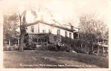 Westport on Lake Champlain New York Glenwood Inn Real Photo Postcard Copy