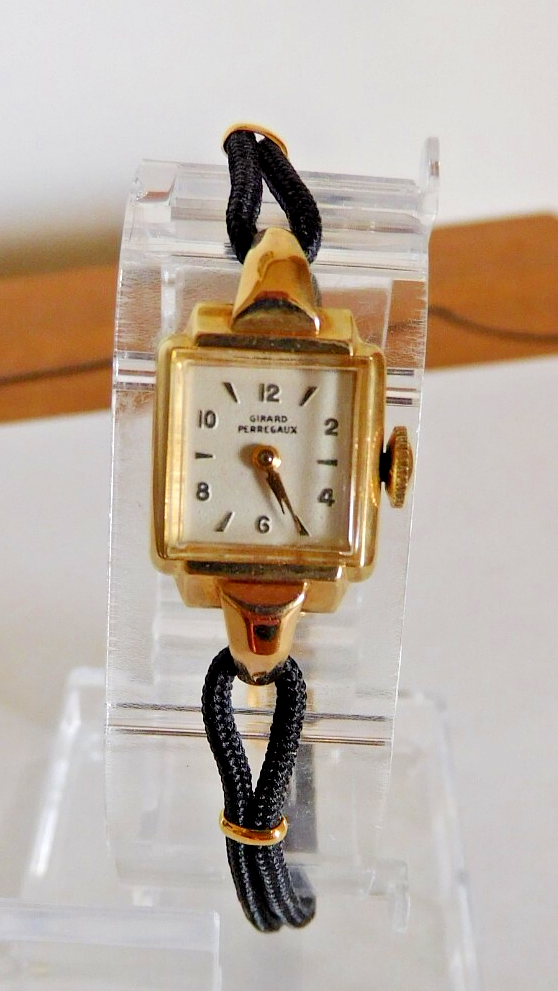 VINTAGE 1930 LADY ORIGINAL GIRRARD PERREGAUX 14k CASE 17 JEWELS