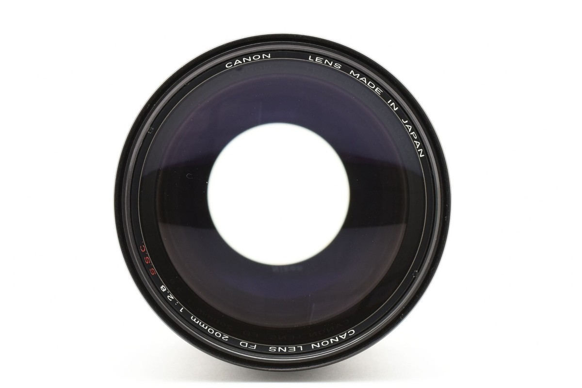Canon FD 200mm f/2.8 S.S.C. SSC MF Telephoto Camera Lens