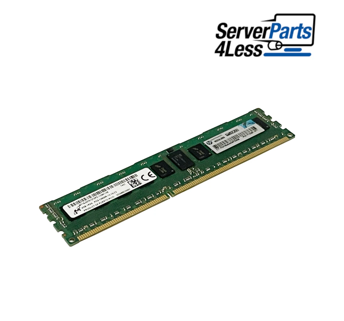 PC3-14900 (DDR3-1866) Bus Speed 4 GB Capacity per Module DIMM