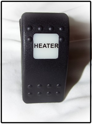 Carling VED1 Heater Switch Off/Low/High 20A 12VDC 8 Terminal RV Bus Auto