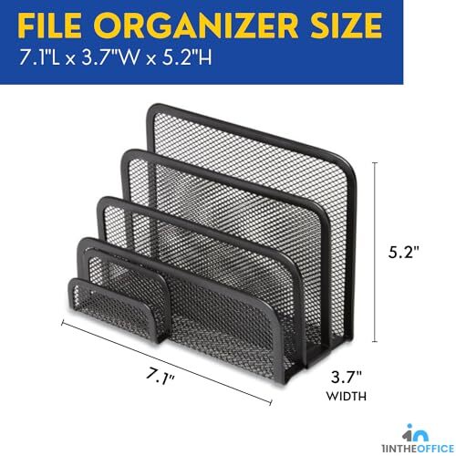 Mail Organizer File Organizer For Desk Desktop Mail Organizer File Sorter Let... - Picture 2 of 5