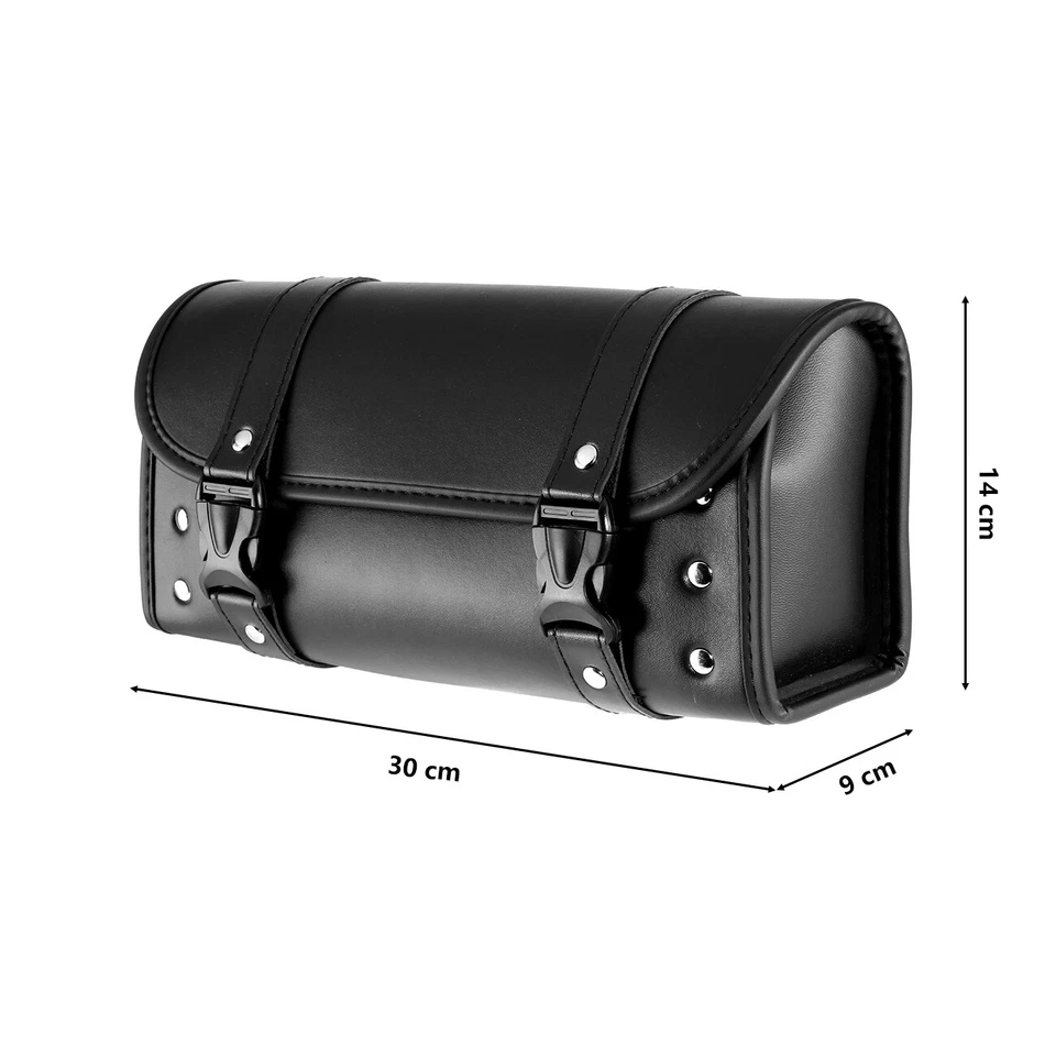 Motorcycle Tool Bag Storage For Yamaha V-Star XVS 650 950 1100 1300 Classic - Image 2 of 4