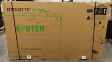 DTEN DB50475E D7 75" 4K UHD All-In-One Interactive Whiteboard Display