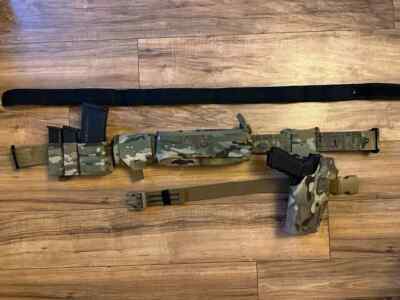 War Belt Navy Seal Battle Belt Leather Belt Setup Navy Seal War