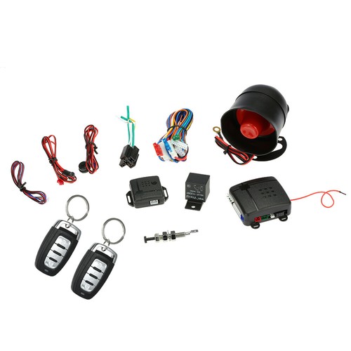 Car Keyless Entry Car Alarm System with 2 Remote Control+1 Siren Universal C7B3 - Picture 11 of 12